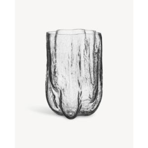 Crackle+Vase+XL+Clear
