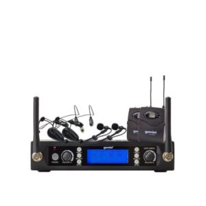 Gemini+UHF-6200HL+UHF+Dual+Wireless+Headset%2FLavalier+Microphone+System