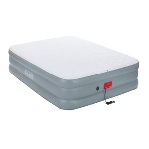 PillowStop+Queen+Quilted+Top+Double+High+Airbed+w%2F+Pump