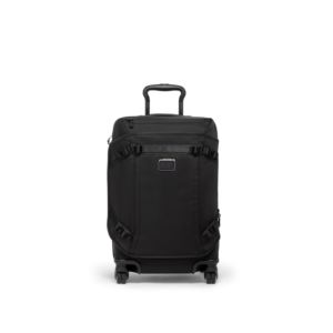 International+Front+Lid+Expandable+4+Wheeled+Carry+On+-+Black