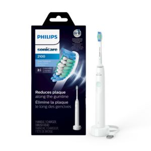 2100+Series+Sonic+Electric+Toothbrush+White+Mint