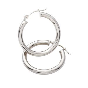 White+Gold+Hoop+Earrings