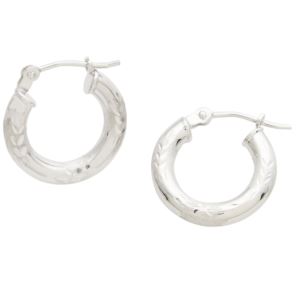 White+Gold+Hoop+Earrings