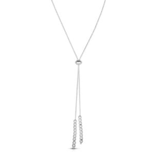 Lariat+Sterling+Silver+Necklace
