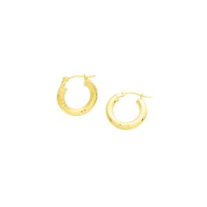 Yellow+Gold+Hoop+Earrings