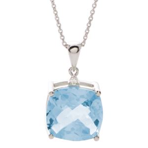 Blue+Topaz+Pendant+Necklace