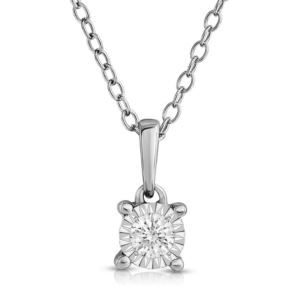 Diamond+Solitaire+Necklace+.10ct