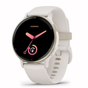 Garmin+Vivoactive+5+GPS+Smartwatch+and+On-Wrist+Coach+-+Cream+Gold+bezel%2C+Ivory+band