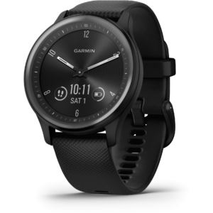 vivomove+Sport%2C+Black+Case+and+Silicone+Band+with+Slate+Accents