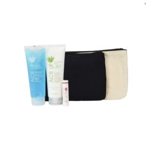 Aloe+Up+Cotton+Canvas+Bag+with+White+Collection+Sunscreen
