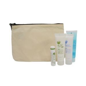Aloe+Up+Cotton+Canvas+Bag+with+White+Collection+Sunscreen