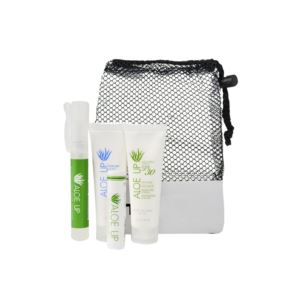 Aloe+Up+Small+Mesh+Bag+with+White+Collection+Sunscreen
