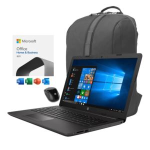 15.6" AMD Notebook, Microsoft Office Home & Business, mouse & backpack 21HP0G4MOBBundle