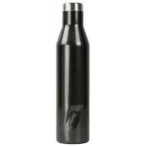 The Aspen - Grey Smoke Insulated Stainless Steel Water & Wine Bottle - 25 Oz ASPN25GS