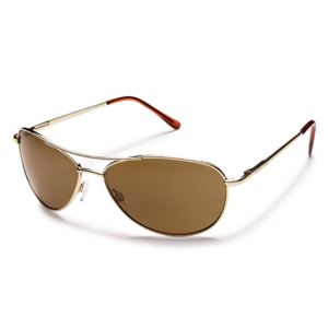 Suncloud Patrol Polarized Sunglasses -  Gold/Brown S-PTPPBRGD