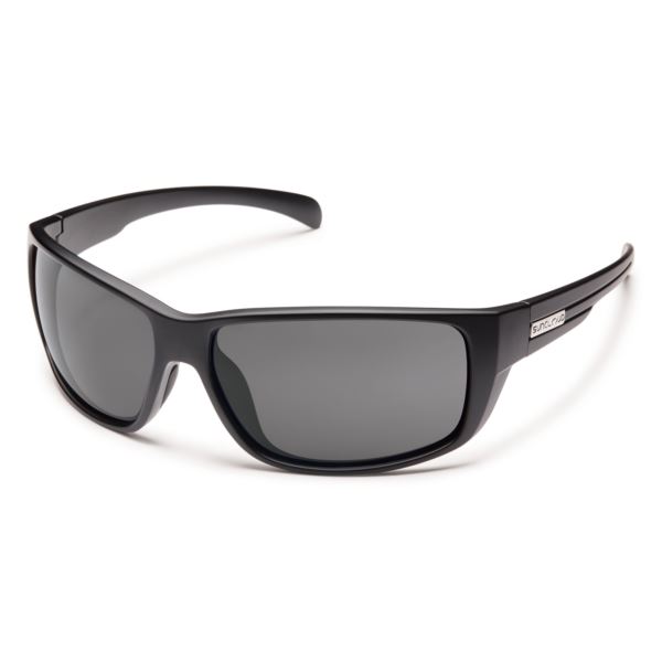Suncloud Milestone Polarized Sunglasses -  Matte Black/Gray S-MIPPGYMB