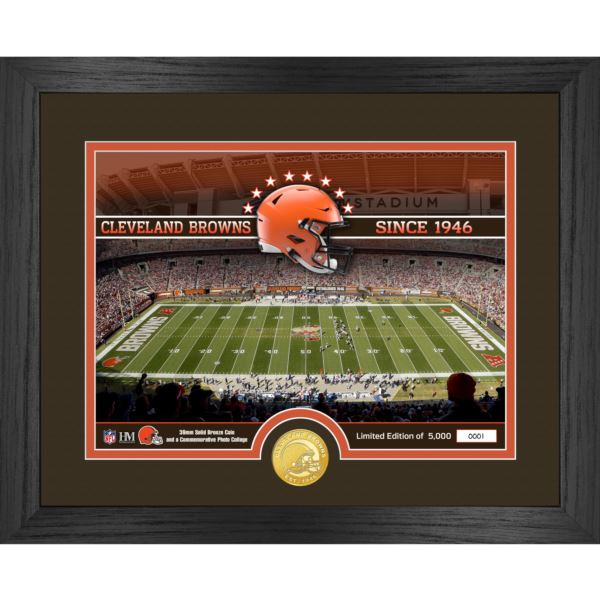 Cleveland Browns Stadium Bronze Coin Photo Mint