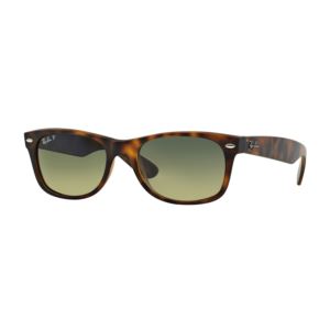 Polarized New Wayfarer Sunglasses - Tortoise Matte/Green 0RB21328947652