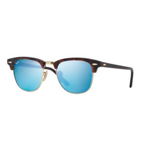 Clubmaster Flash Lens Classic Sunglasses - Blue 0RB301611451751