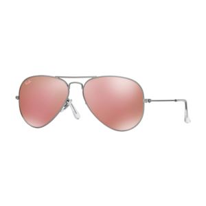 Aviator Sunglasses - Silver/Pink Flash 0RB3025019Z258