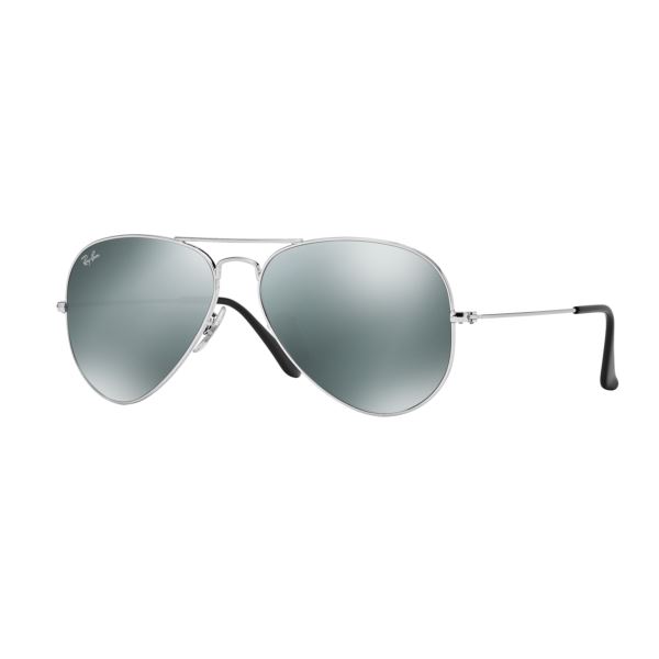 Aviator Sunglasses - Silver Mirror 0RB3025W327758