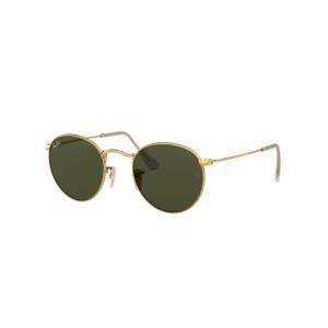Round Metal Sunglasses - Gold/Green 0RB344700150