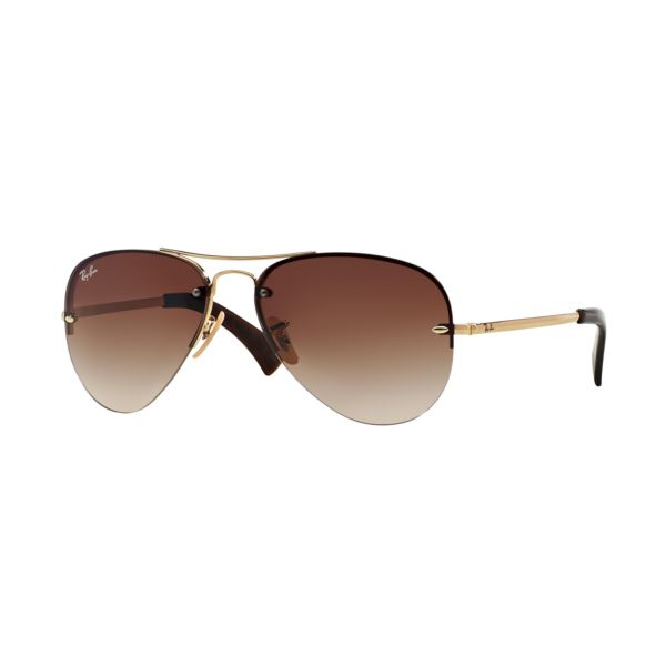 Aviator Sunglasses - Gold/Brown 0RB34490011359