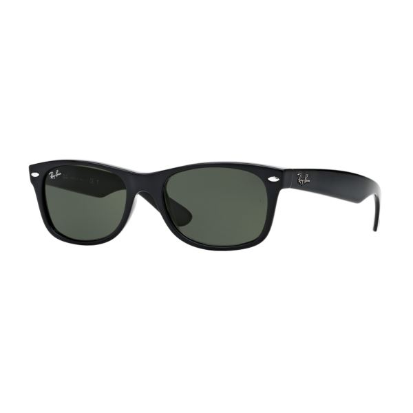 New Wayfarer Sunglasses - Black/Green 0RB213290158