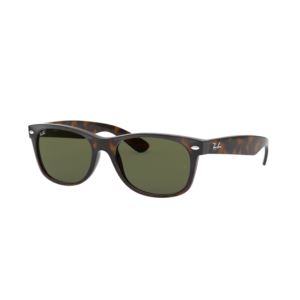 New Wayfarer Sunglasses - Tortoise/Green 0RB2132902L55