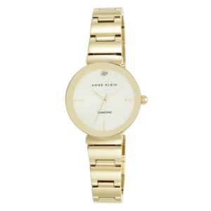 Women's Gold Diamond Accent Watch AK-2434CHGB