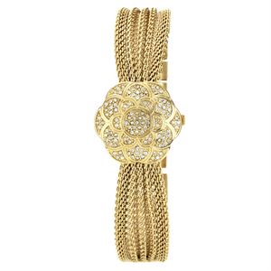 Women's Gold Mesh Bracelet Watch AK-1046CHCV