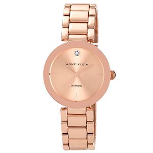 Women's Rose Gold Diamond Dial Bracelet Watch AK-1362RGRG