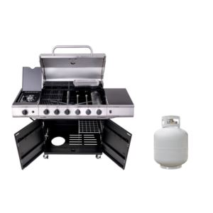 Performance Series™ 6 Burner Cabinet 555 Grill with Tank 46-32290TK