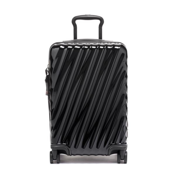 19 Degree International Expandable 4 Wheeled Carry-On- Black 139683-1041