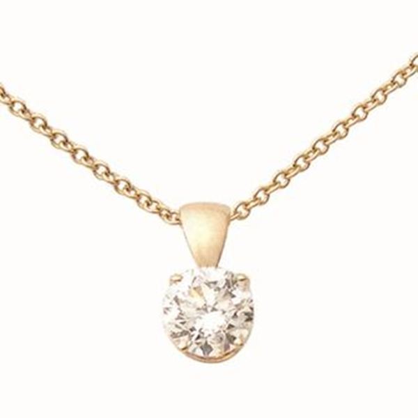 14k Yellow Gold Diamond Necklace .25ct JBSP304-25-Y