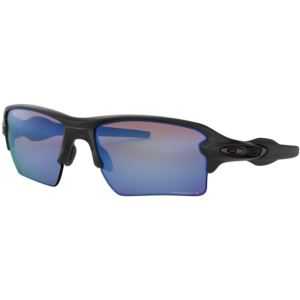 Flak 2.0 XL Sunglasses - Matte Black/Prizm Deep Water Polarized OO9188-58