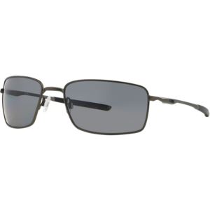 Square Wire Sunglasses - Carbon/Grey Polarized OO4075-04