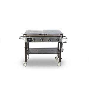 4+Burner+Deluxe+Gas+Griddle+W%2F+Foldable+Side+Shelves+%26+Cover+%28Pb757Gd%29