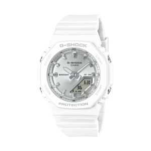 Ladies%27+Sunset+Glow+Ana%2FDigi+White+Resin+Watch+Silver+Dial