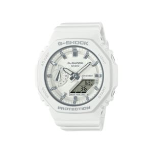 Ladies+Compact+G-Shock+Carbon+Core+Analog%2FDigital+White+Watch+White+Dial