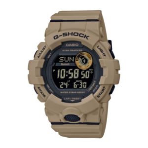 Mens+G-Shock+Power+Trainer+Bluetooth+Digital+Watch+Tan