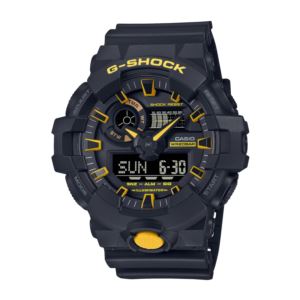Men%27s+G-Shock+Black+%26+Yellow+Resin+Ana-Digi+Watch