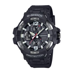 Men%27s+Master+of+G-AIR+GRAVITYMASTER+Analog+Black%2FSilver+Resin+Watch+Black+Dial