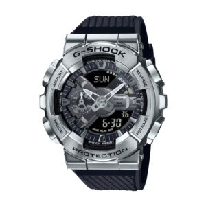 Men%27s+G-Shock+Ana-Digi+Silver-Tone+%26+Black+Resin+Watch