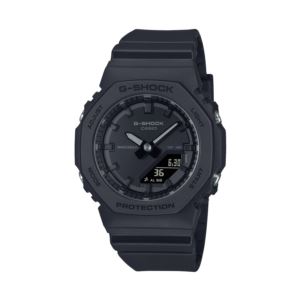 Ladies+Octagon+Ana-Digi+Matte+Black+Resin+Watch+Black+Dial