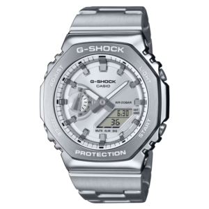 Mens+2100+G-Shock+Octagon+G-Steel+Stainless+Steel+Watch