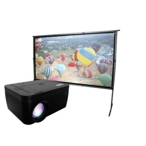 Naxa+Projector+w+dvd+player+Portable+Outdoor+screen