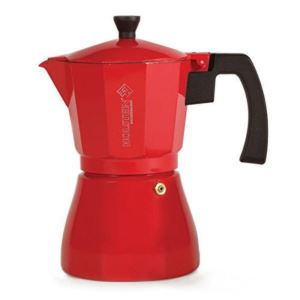 6+Cup+Aluminum+Espresso+Maker+Red
