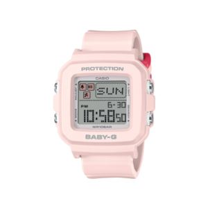 Ladies%27+Baby-G%2BPLUS+Digital+Pink+Resin+Strap+Watch