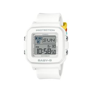 Ladies%27+Baby-G%2BPLUS+Digital+White+Resin+Strap+Watch